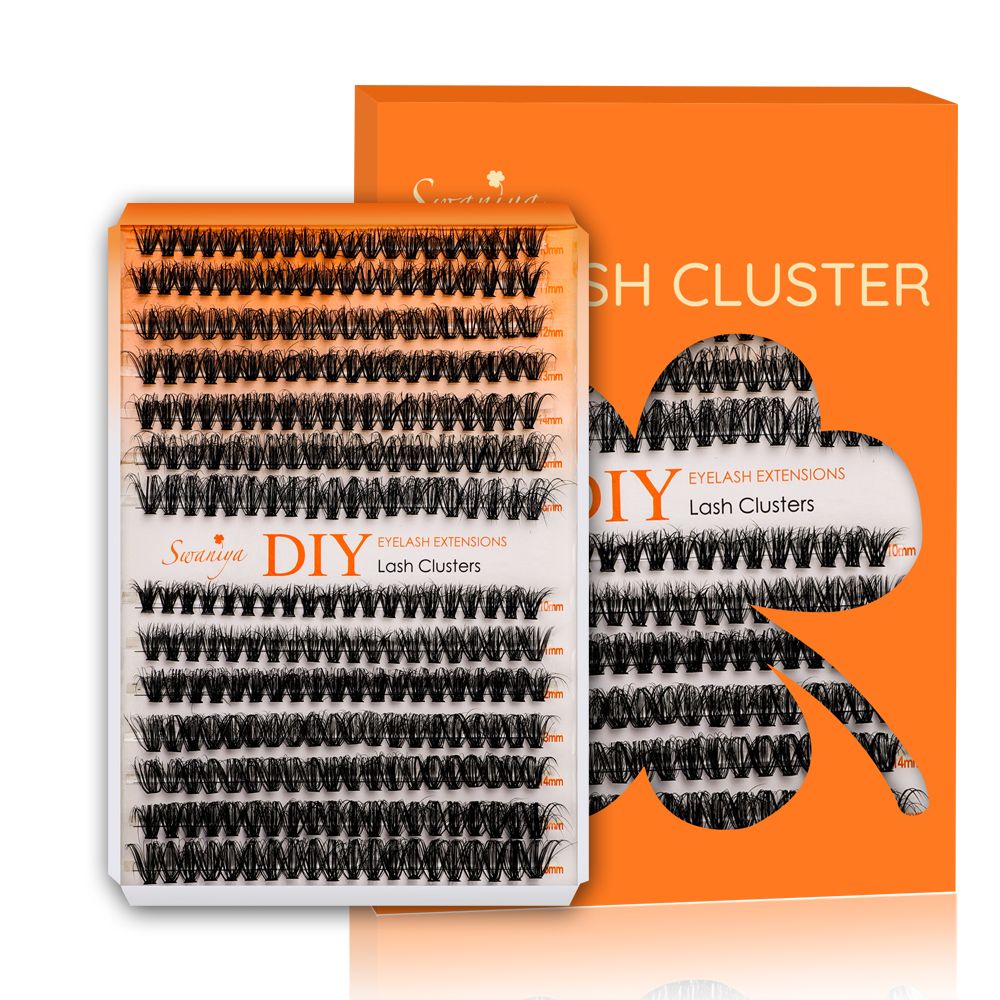 Eru einhverjir DIY Cluster Lash Extensions pakkar sem hægt er að kaupa á netinu?